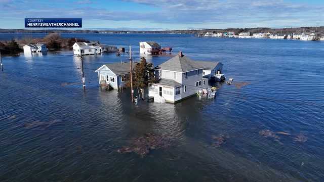 Seacoast towns hit hard by flooding during high tide after storm - Vimarsana News