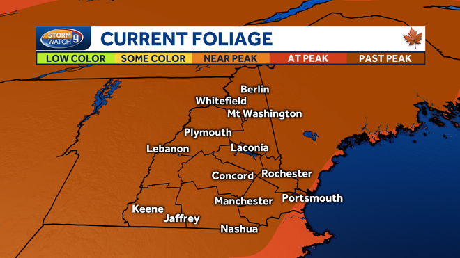 Brilliant fall foliage season nearing end; colors still