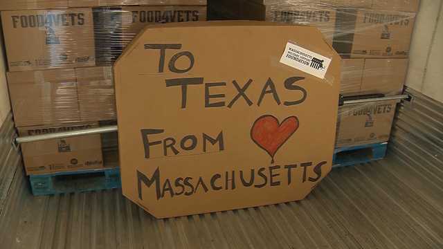 Mass. organization sends truck loads of food, supplies to Texas - Vimarsana News