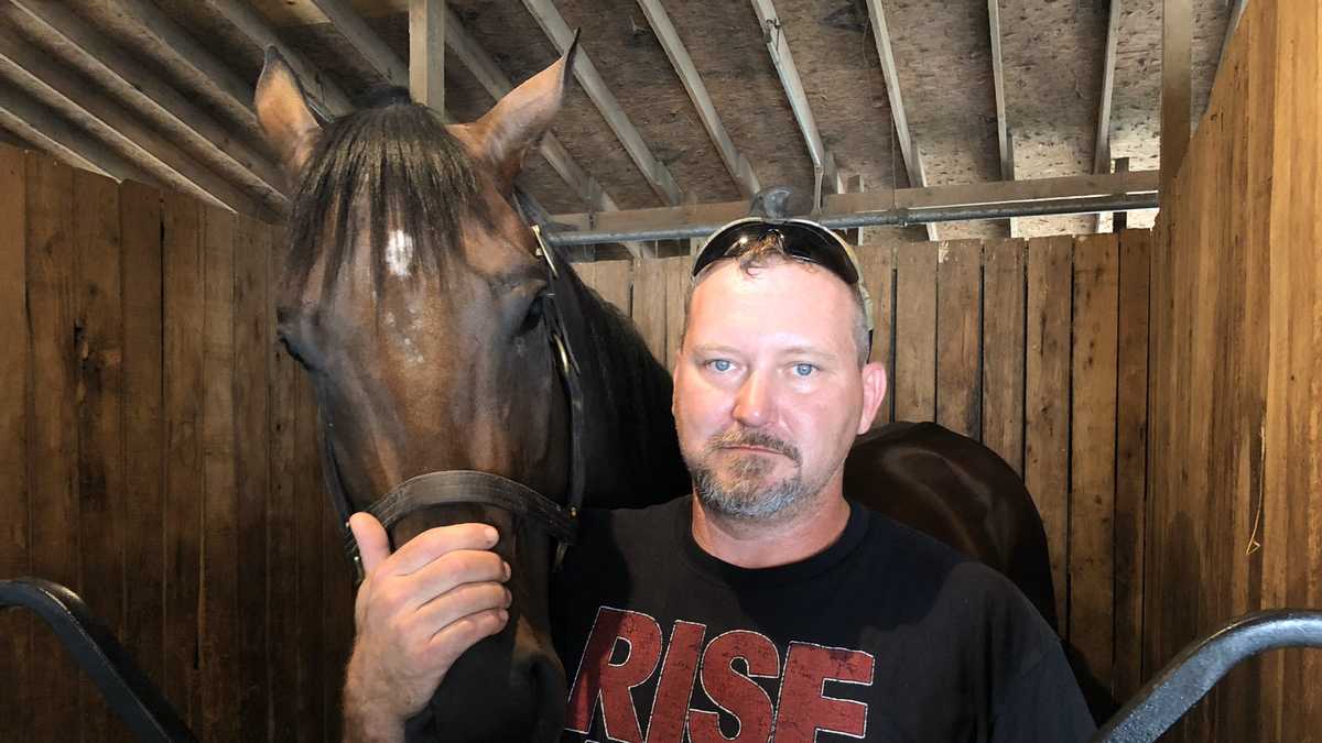 Former wrestler enjoying new career as horse trainer
