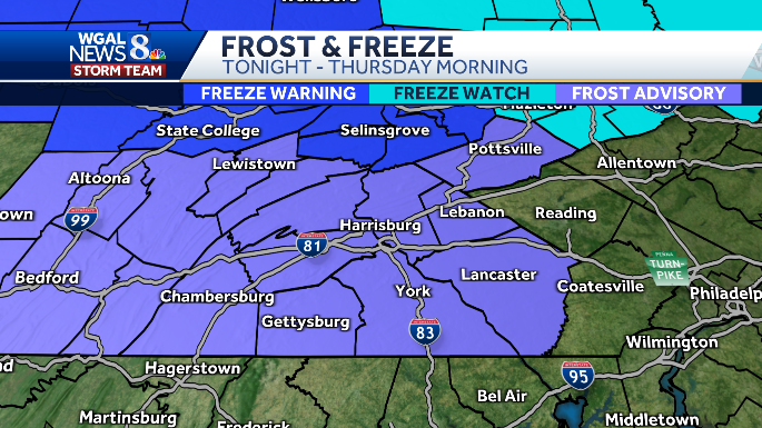 Frost Advisory in effect Tuesday 12AM-8AM - IPM Newsroom