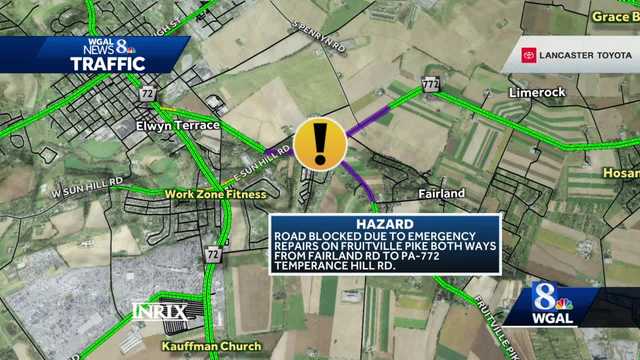 Stretch of Fruitville Pike closed - Vimarsana News