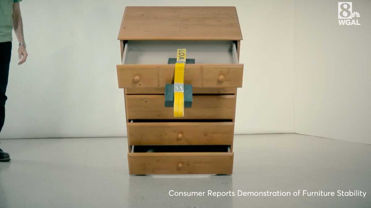 How to prevent furniture tipovers