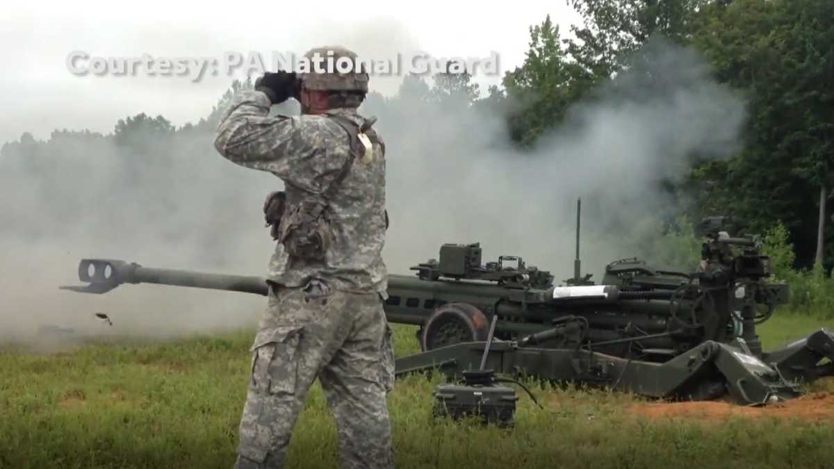 Demolitions, live fire training at Fort Indiantown Gap today