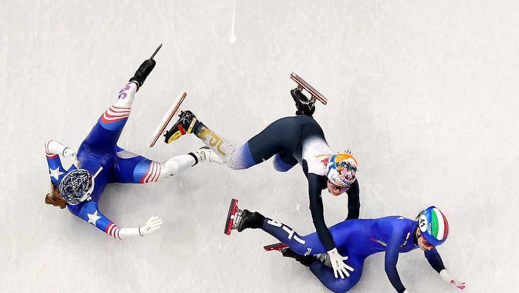 Speed skaters complain of soft ice after several crashes at 2026 Winter Olympics