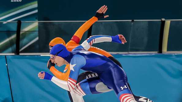 American speedskater Jordan Stolz captivates Dutch fans at Milan Olympics