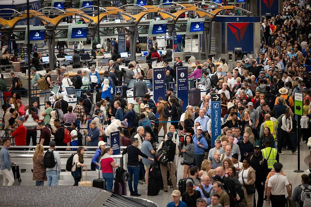 Long lines, no pay, no deal: DHS shutdown throws airports into chaos