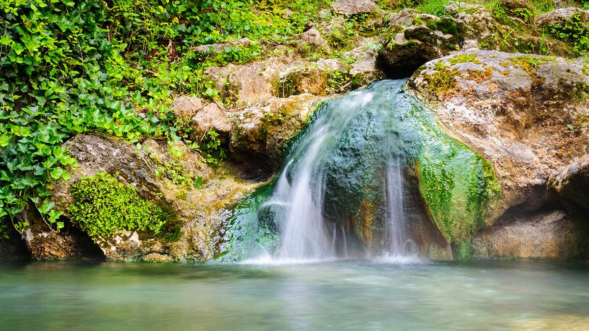 Hot Springs National Park is home to 47 geothermal hot springs