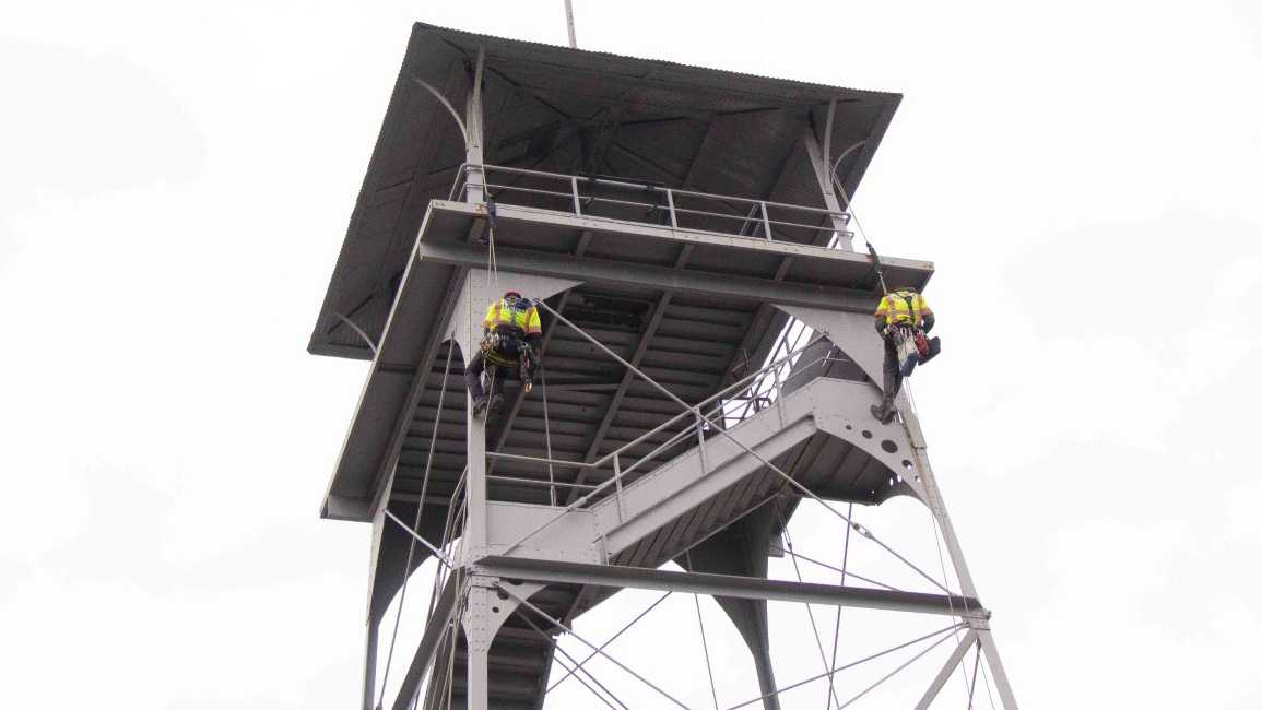 Weather delays inspections of Gettysburg observation towers