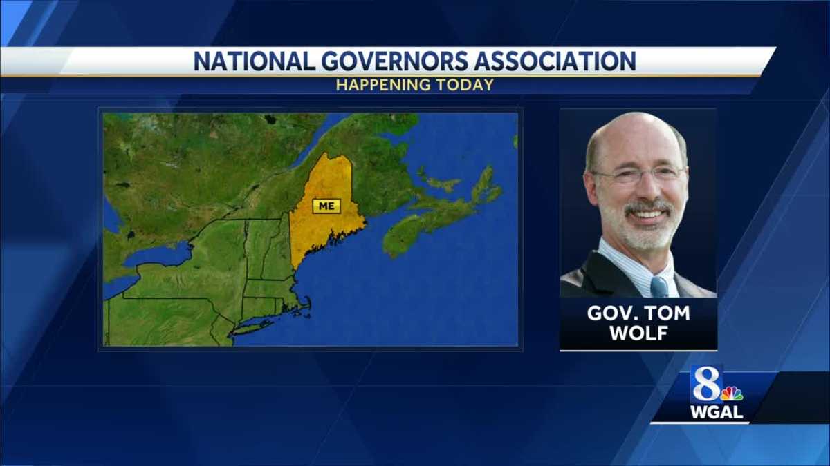 Pennsylvania Gov. Tom Wolf attends National Governors Association