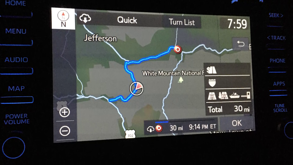 Family stranded for hours after GPS leads them into woods