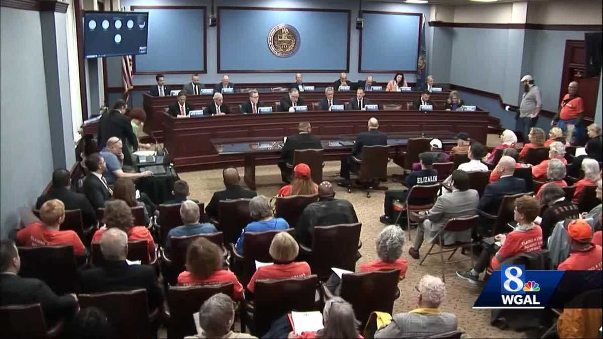 Gun violence prevention rally, hearing at Pa. Capitol