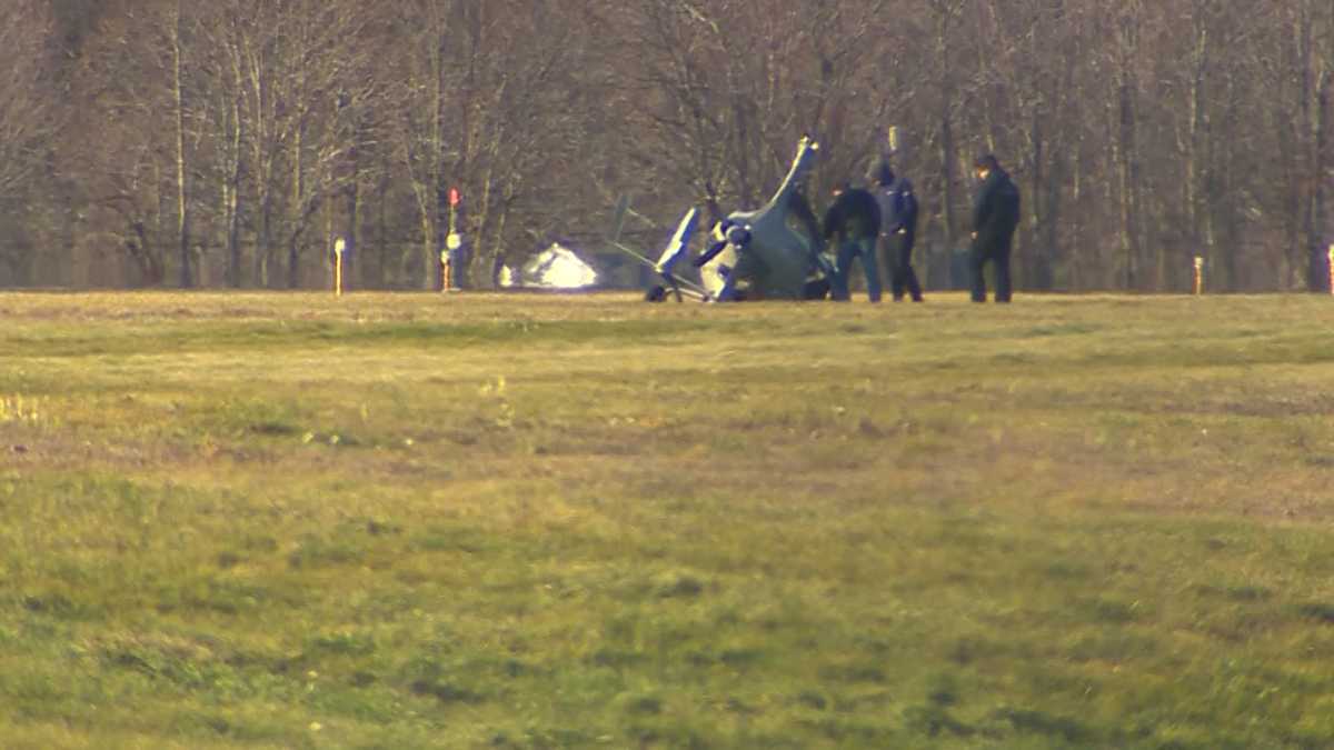 Gyroplane crashes at Beverly Airport; pilot critically injured