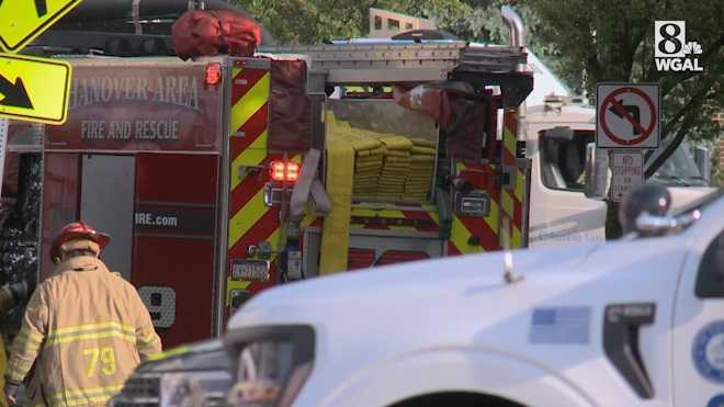 Gas leak and fire happen at the same time in York County