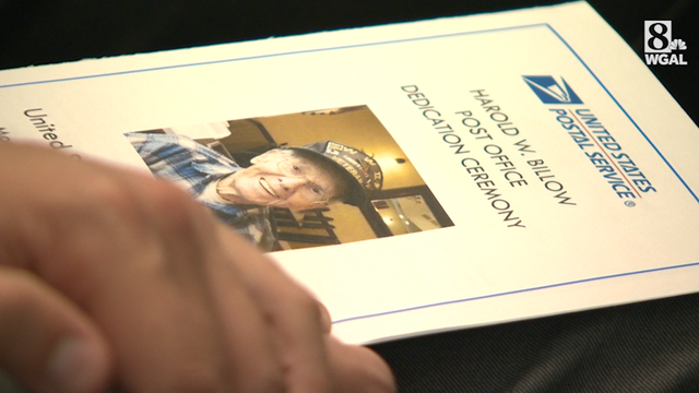 Mount Joy Post Office renamed for World War II veteran Harold Billow - Vimarsana News