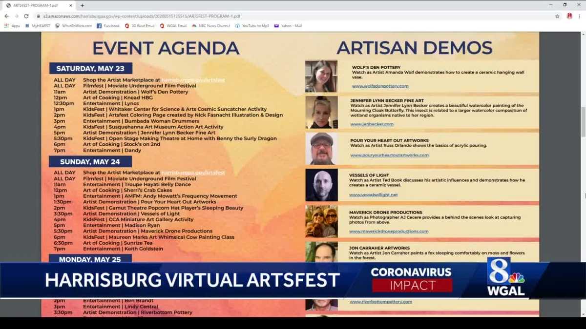 HARRISBURG ARTSFEST goes virtual