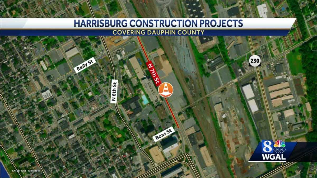 Harrisburg road construction Two major projects scheduled to begin