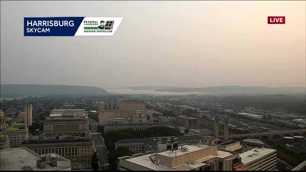 Canadian Wildfire Smoke Creates Hazy Skies In Pennsylvania