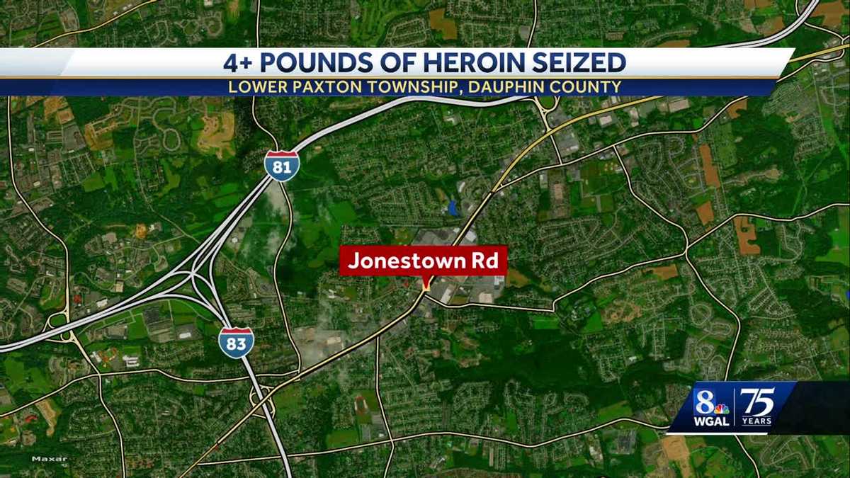 Traffic stop in Dauphin County leads to seizure of heroin, marijuana