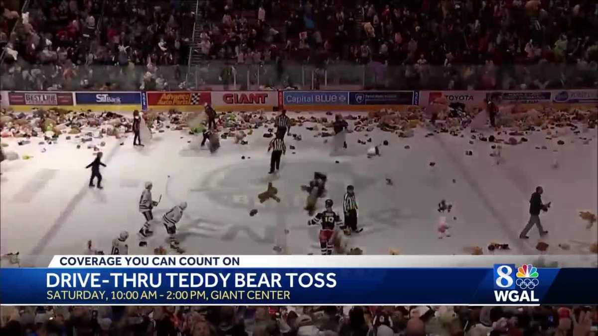 Hershey Bears will host drivethru Teddy Bear Toss