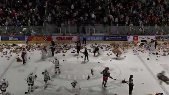 Hershey Bears to host 2022 Teddy Bear Toss - Vimarsana News
