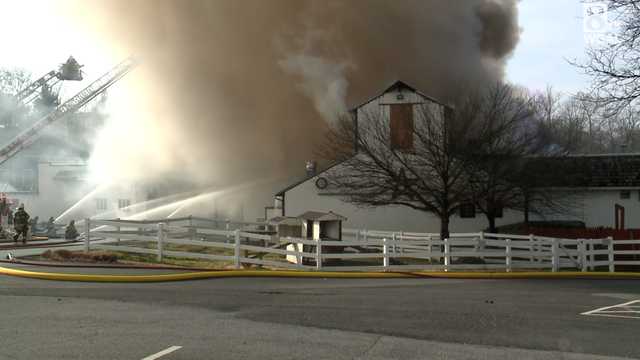 Fire destroys Hershey Farm busines in Lancaster County, Pa. - Vimarsana News