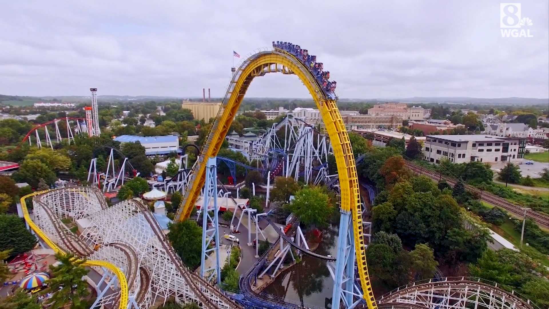 Hersheypark These are the 15 roller coasters