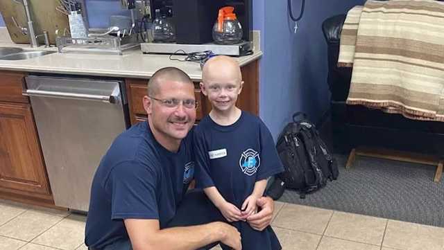 Chief Harper: Young girl battling illness becomes honorary Erlanger Fire Chief for the day - Vimarsana News
