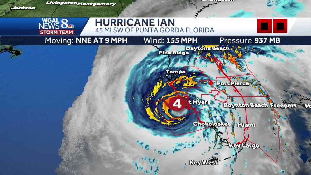 Spotty Showers Wednesday Afternoon, Tracking Hurricane Ian
