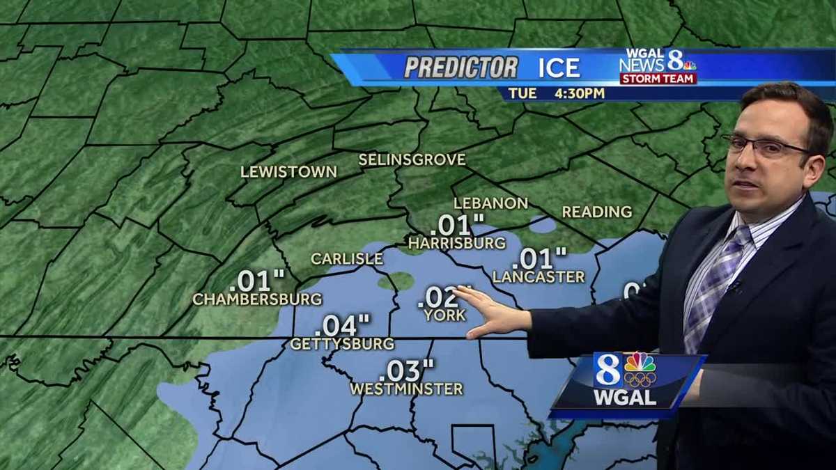 Snow, wintry mix move through; Freezing rain possible