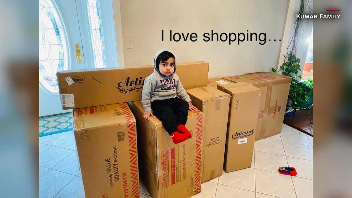 Toddler orders almost 2,000 of furniture from Walmart