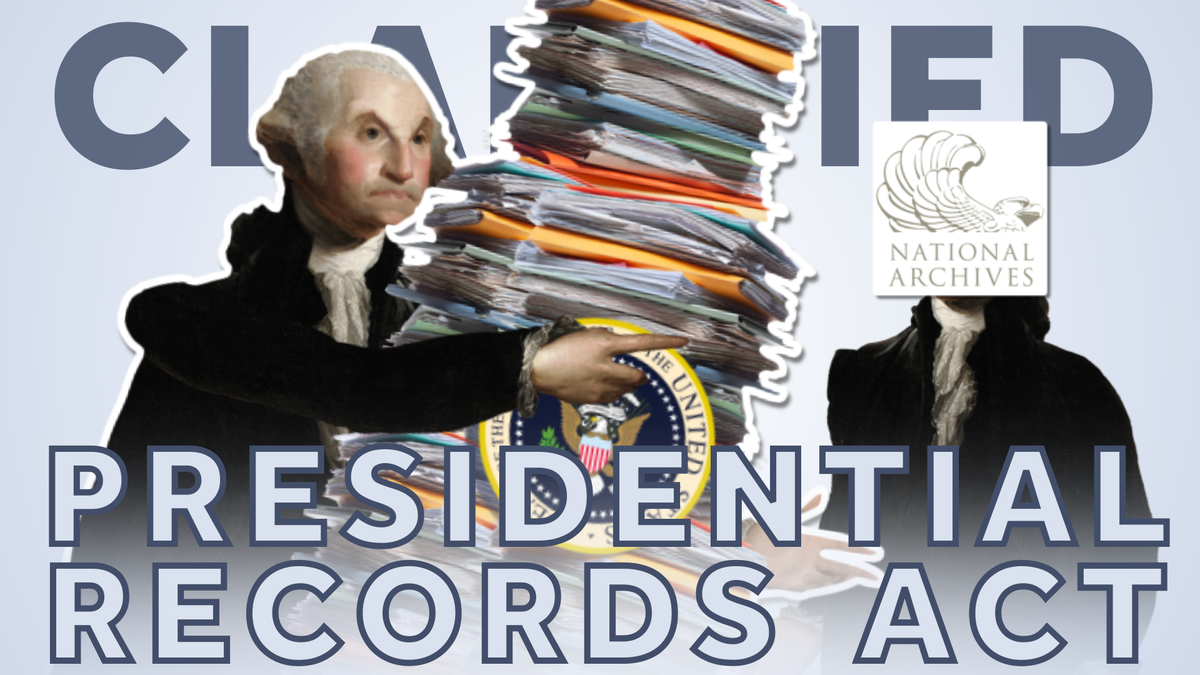 Trump indicted Can the Presidential Records Act be used as defense?