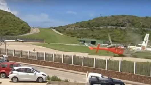 Plane collides with parked helicopter at Caribbean airport - Vimarsana News