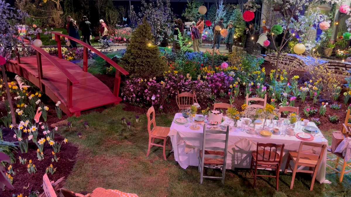 Vermont Flower Show transforms Champlain Valley Expo into the 100 Acre Wood