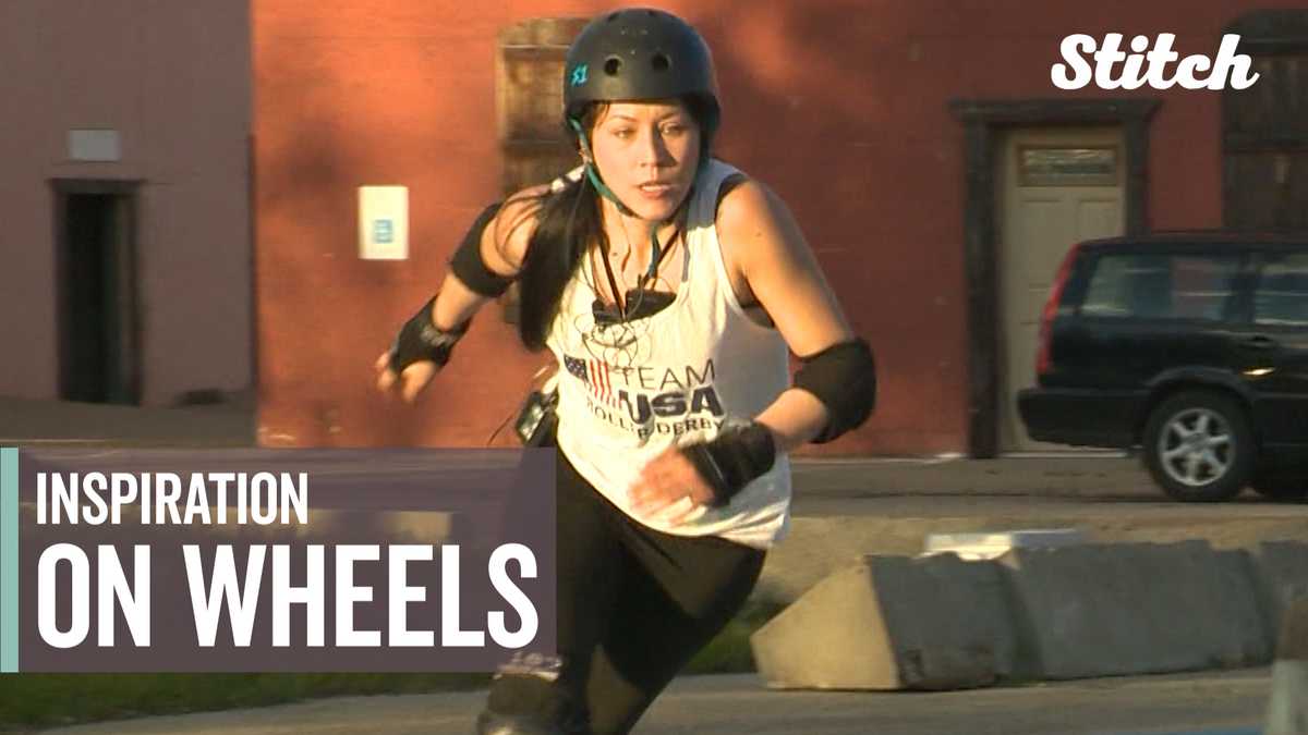 Roller derby athlete inspiring at-risk girls to try skating and build ...