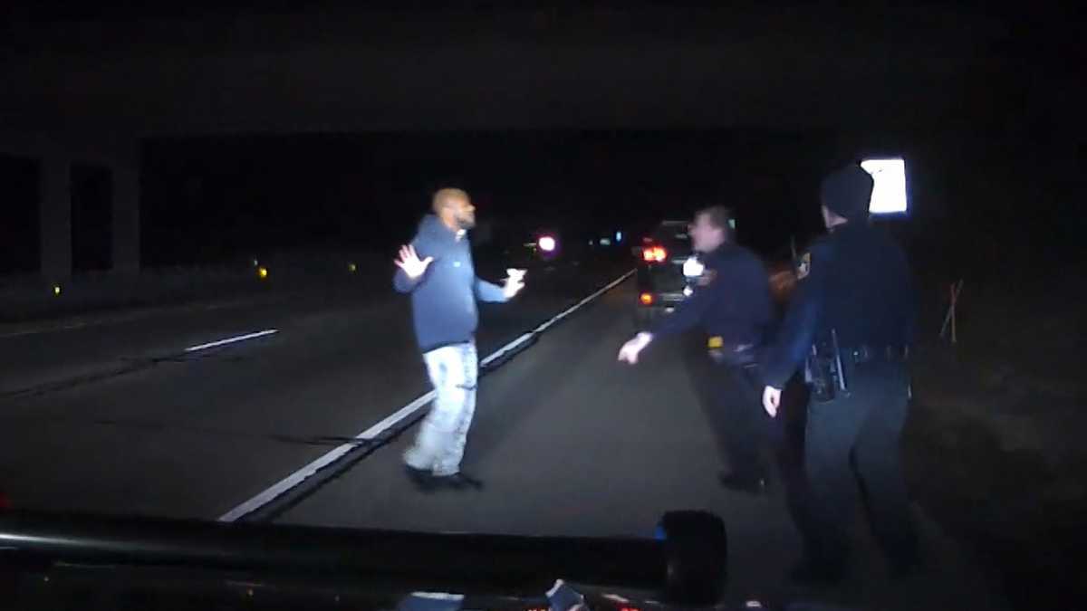 Dash cam video: Suspected drunken driver jumps media, leads police on ...
