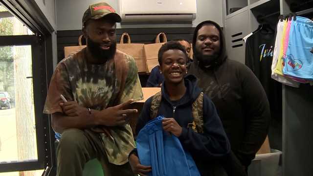 Celtics star Brown surprises students with free backpacks, shirts - Vimarsana News