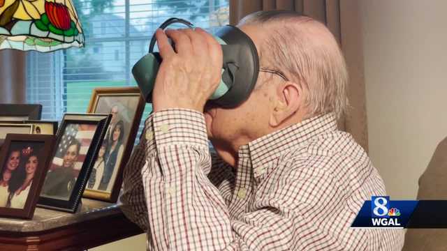 World War II veteran uses virtual reality to travel without leaving home - Vimarsana News