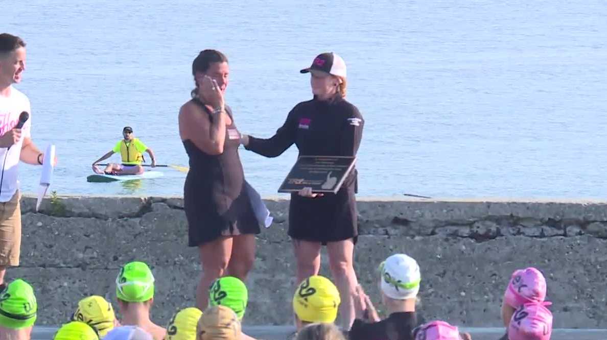 Tri for a Cure co-founder honored in final year as race director