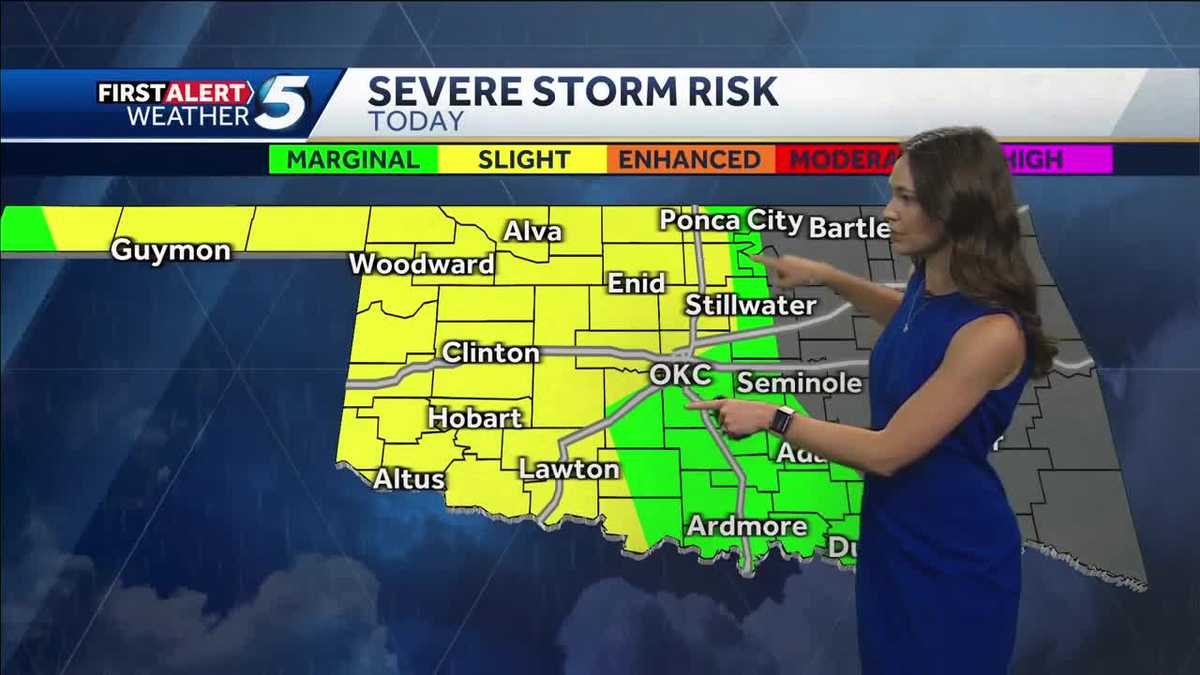 TIMELINE Oklahoma could see more storms Wednesday night