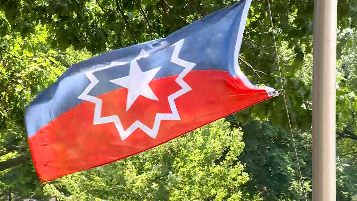 Roxbury celebrates Juneteenth with flag raising, parade