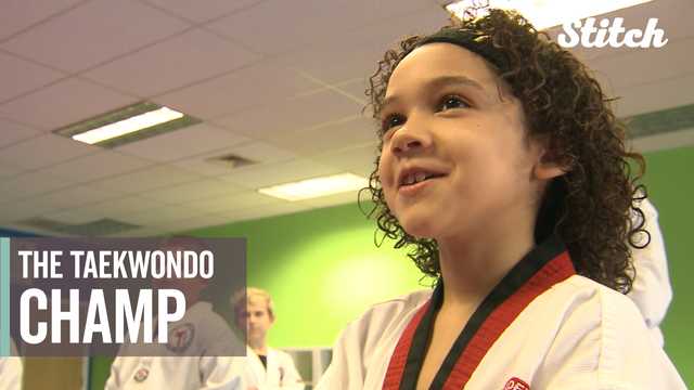 Meet the 7-year-old taekwondo champ