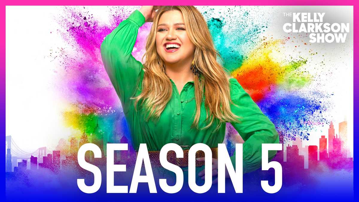 "The Kelly Clarkson Show” will premiere its fifth season