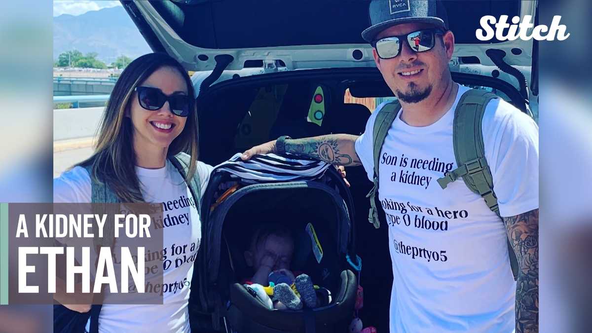 Parents in search of kidney for their 15-month-old son