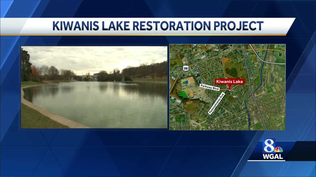 Kiwanis Lake restoration project is complete