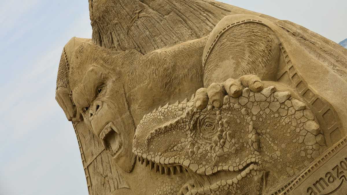 Every work of art from 2023 Revere Beach sand sculpting festival