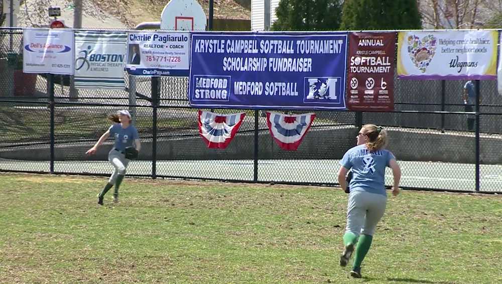 Medford High softball team honors Boston Marathon bombing victim with ...