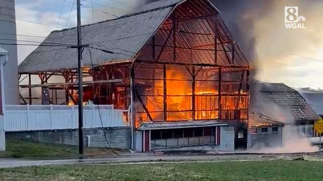 Crews called to barn fire in Lancaster County, Pa. - Vimarsana News