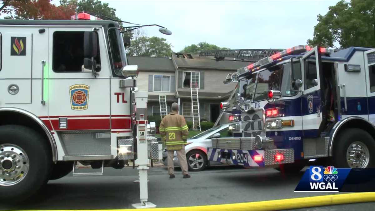 Lancaster County home damaged by fire
