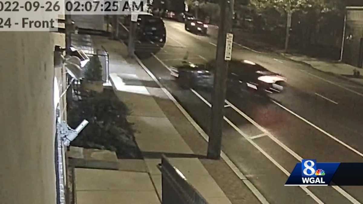 Lancaster crash caught on camera